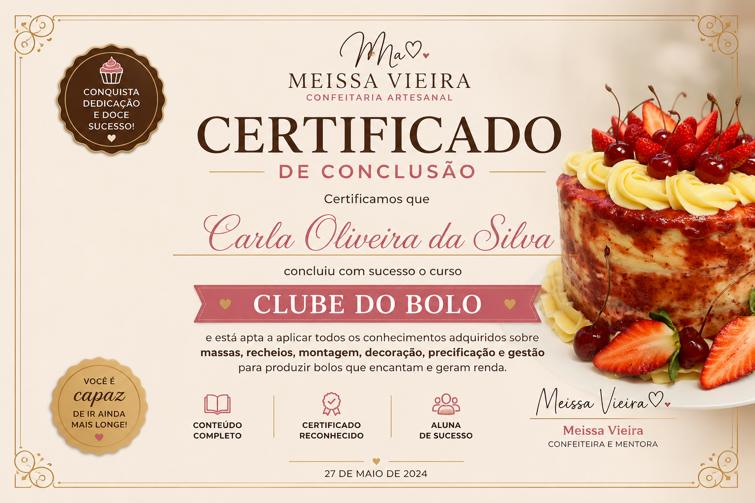 Certificado Oficial de Conclusão